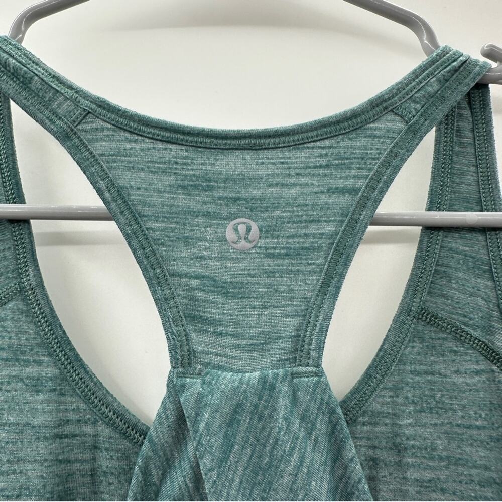 Lululemon Essential Tank in Heathered Deep Green Size S - Picture 7 of 9